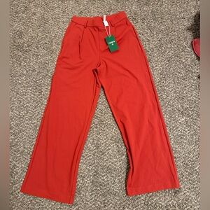 HALARA Vibrant Red Trousers